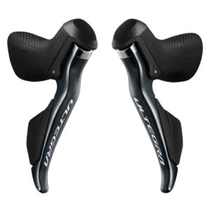 Dia-Compe SS4 MTB Brake Levers | 22.2mm | Short Pull | Silver/Black Pair