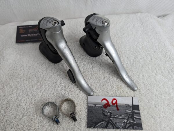 Shimano Tiagra ST-4400 Shiter Set, Levers, Hoods, Clamps, 9 Speed Double/Triple