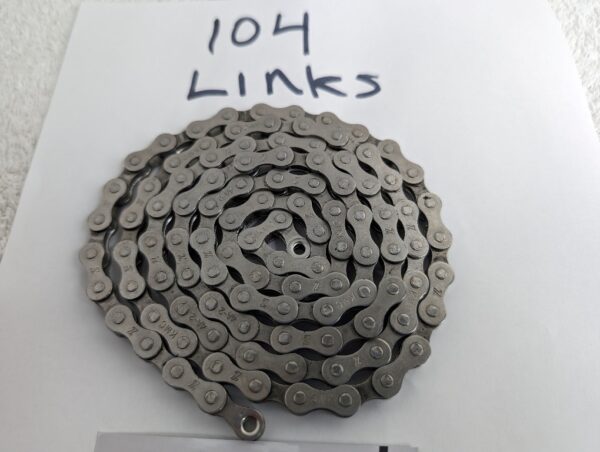 KMC Z7 4A-2 Bike Chain, 6,7,8 Speed, 104 Links, Excellent - Image 2