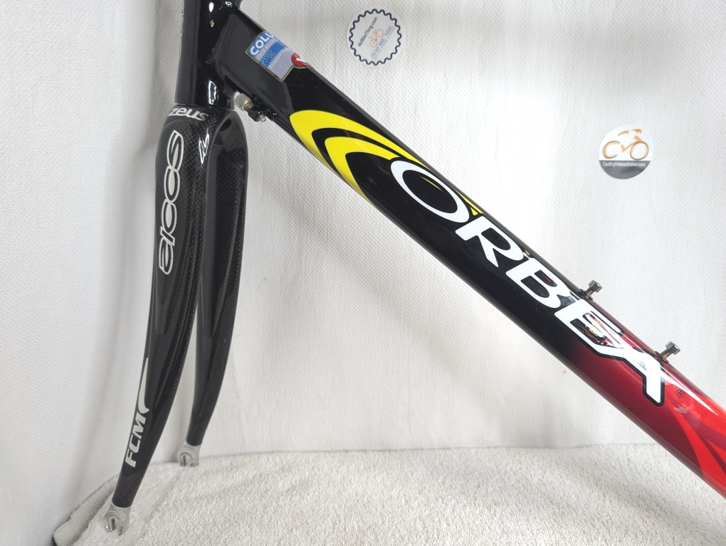 Orbea Lobular 100 Frame and Fork, Zeus Carbon Fiber, Columbus, 55