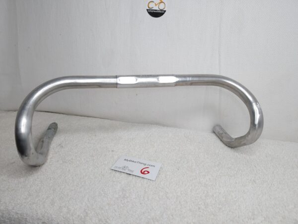 NOS Aluminum Ergo Handlebars | 44cm | 25.8mm Clamp | 133 drop | 115 reach - Image 4