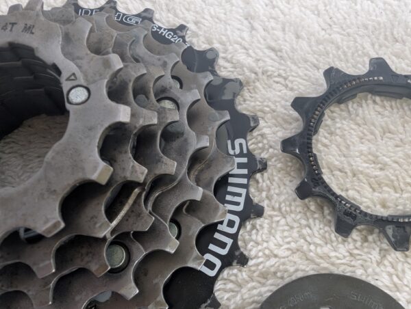 Shimano CS-HG20-7 Speed Cassette | Hyperglide | MTB | 12-27T | Reconditioned - Image 7