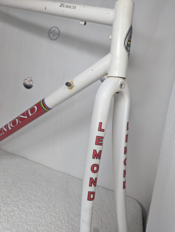 Vintage Lemond Zurich Frame and Fork | 853 Steel | 55CM Medium | Championship Ed - Image 4