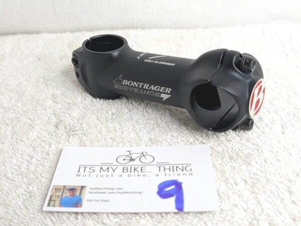 Bontrager Race Threadless Stem | 31.8 Clamp | 100mm x 15 Deg | 6061 Aluminum