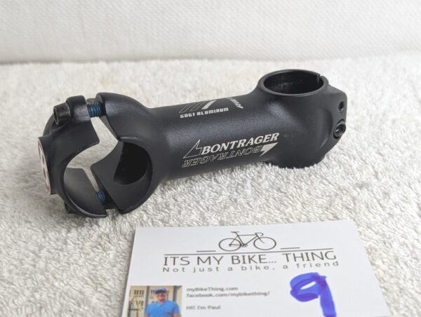 Bontrager Race Threadless Stem | 31.8 Clamp | 100mm x 15 Deg | 6061 Aluminum - Image 4