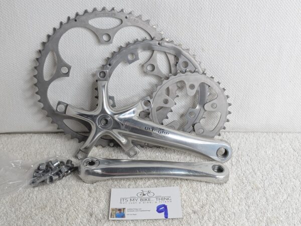 Shimano Ultegra FC-6500 / 6503 Triple Crankset | 30-42-52 Chainrings | 172.5