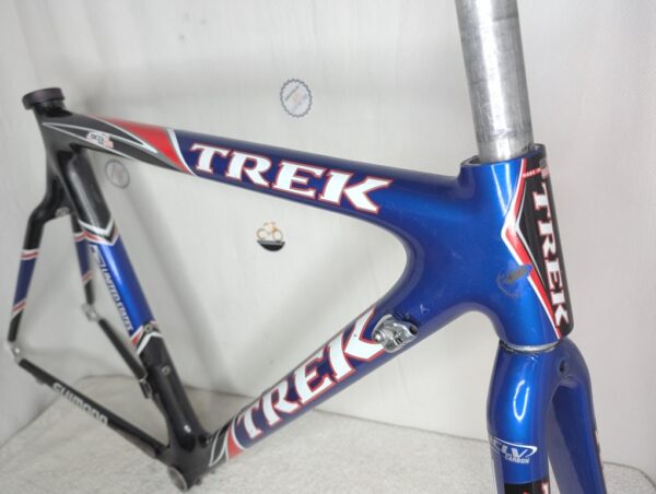 Trek 5200 USPS Edition (2002) Frame and Fork | OCLV 120 Carbon | 55cm (Medium) - Image 13