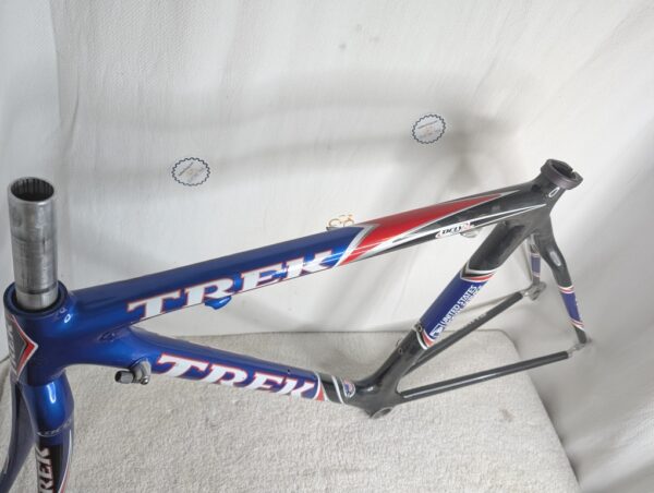 Trek 5200 USPS Edition (2002) Frame and Fork | OCLV 120 Carbon | 55cm (Medium) - Image 7