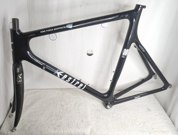 Kestrel 200 SCi One Piece Graphite Frame and Fork | 57CM Large | Obsidian Black (2002)