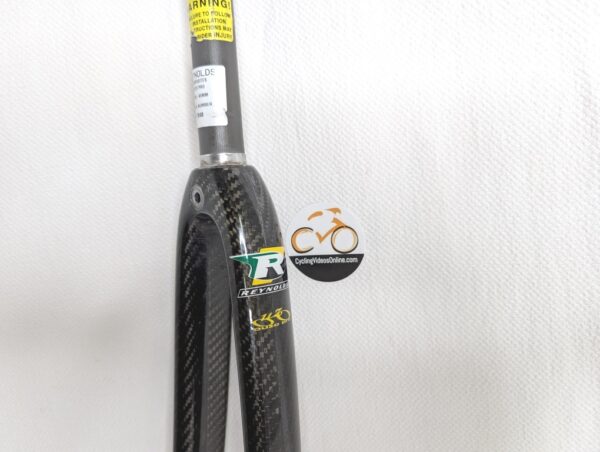 Reynolds Ouzo Pro Carbon Fork - 1" Threadless - 249mm Steerer - Gloss Black - Image 6