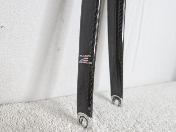 Reynolds Ouzo Pro Carbon Fork - 1" Threadless - 249mm Steerer - Gloss Black - Image 3