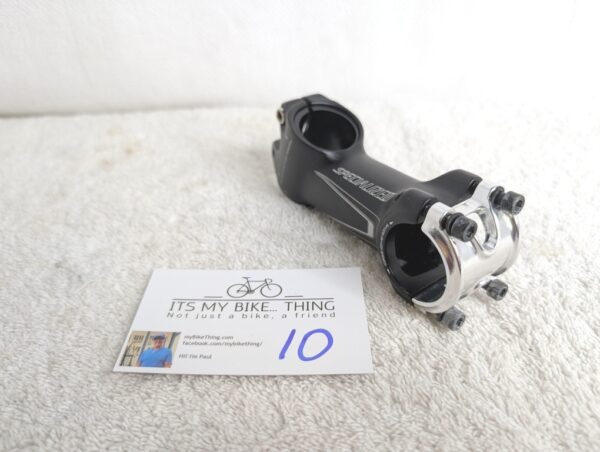 Specialized Comp-Set Adjustable Stem, 1-1/8" Threadless, 31.8 Clamp - 90mm x (+/-25-32°),  Black