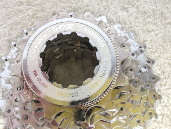 Shimano Ultegra CS-6500 9-Speed 12-27T Cassette - Hyperglide - Excellent - Image 2