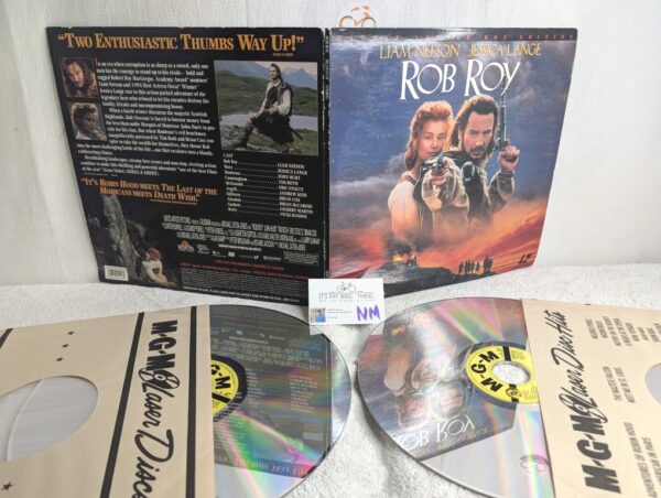 ROB ROY (1995) Liam Neeson- DELUXE LETTERBOX EDITION LaserDisc - Image 2