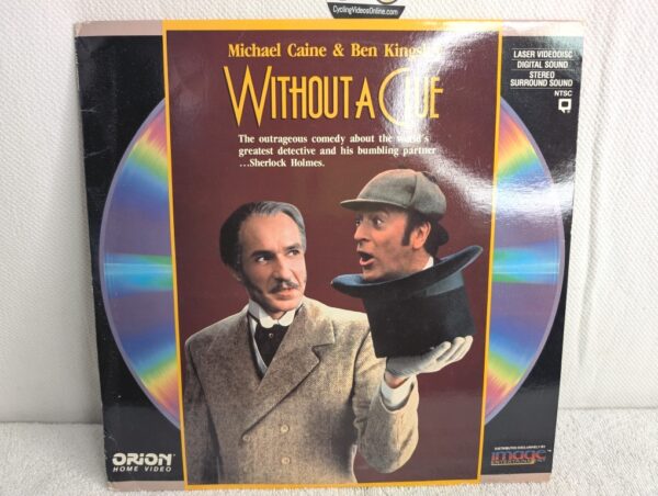 WITHOUT A CLUE (1988) Michael Caine LaserDisc - Standard Edition - Image 4