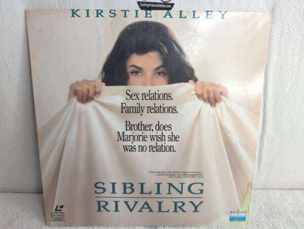 SIBLING RIVALRY (1990) Kirstie Alley LaserDisc - Standard Edition - NM/G - Image 5