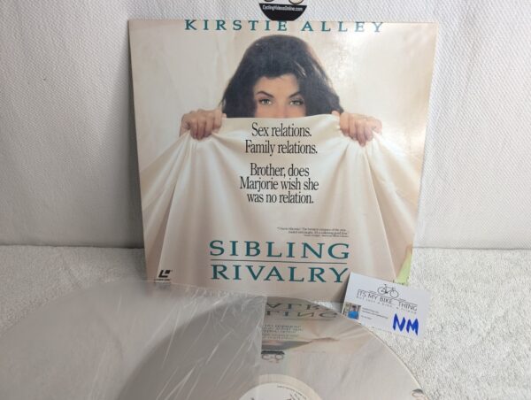 SIBLING RIVALRY (1990) Kirstie Alley LaserDisc - Standard Edition - NM/G