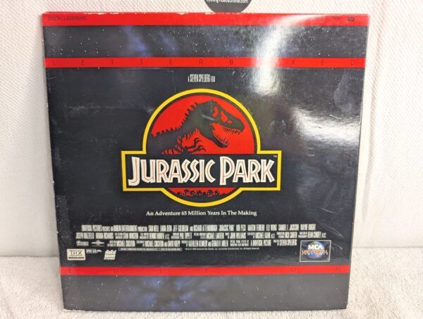 Jurassic Park (1993) Sam Neill LaserDisc - THX Letterbox Edition - Image 7