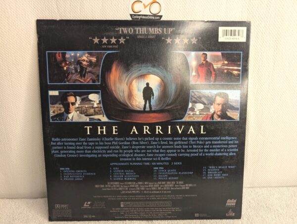 The Arrival (1996) Charlie Sheen LaserDisc - Widescreen Edition - Image 3