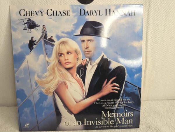 Memoirs of an Invisible Man (1992) Chevy Chase LaserDisc - Widescreen Edition - Image 3