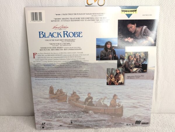 Black Robe (1991) Lothaire Bluteau LaserDisc - Widescreen Edition - Image 4