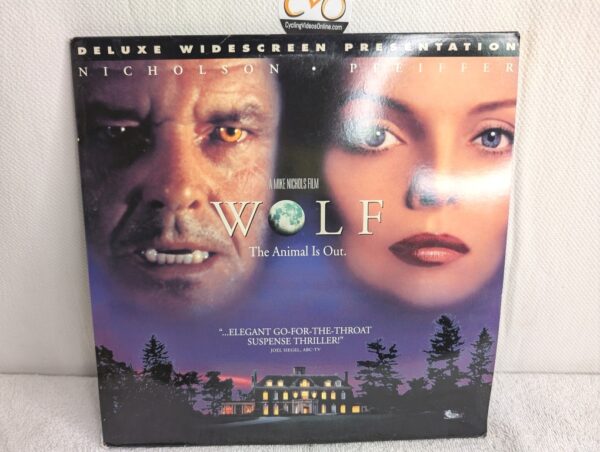 WOLF (1994) Jack Nicholson LaserDisc - Deluxe Widescreen Edition - Image 4