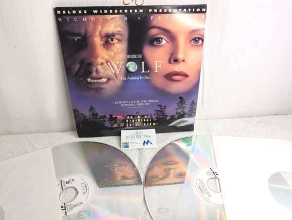 WOLF (1994) Jack Nicholson LaserDisc - Deluxe Widescreen Edition