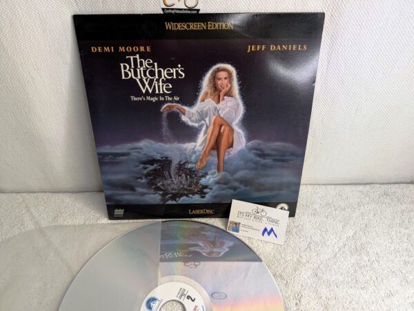 The Butcher's Wife (1991) Demi Moore LaserDisc - Widescreen Edition - M/VG+