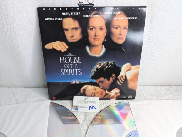 HOUSE OF THE SPIRITS (1993) Meryl Streep LaserDisc - Widescreen Edition - NM