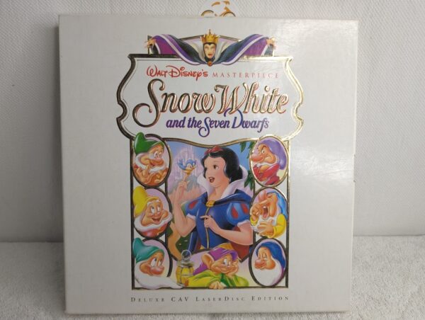 SNOW WHITE AND THE SEVEN DWARFS (1937) LaserDisc - Deluxe CAV Masterpiece Edition - M/NM - Image 2