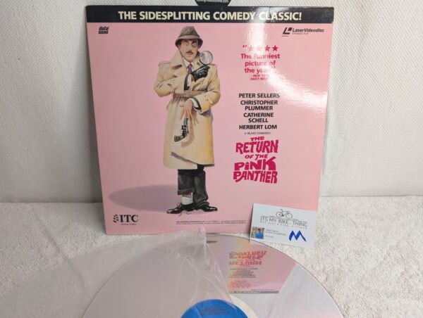 THE RETURN OF THE PINK PANTHER (1975) Peter Sellers LaserDisc - Digital Sound - NM/NM