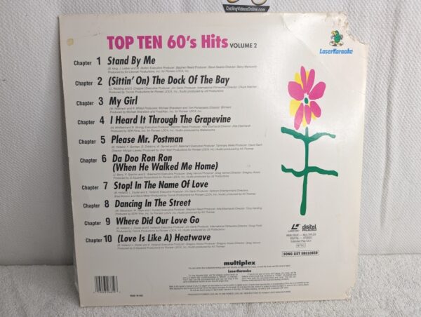 TOP TEN 60'S HITS Vol. 2 (1992) Pioneer LaserKaraoke - Mint Disc - Image 6