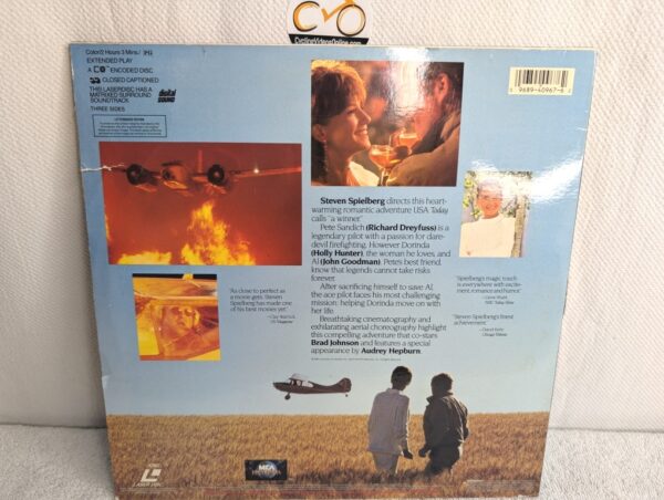 ALWAYS (1989) Richard Dreyfuss LaserDisc - Letterboxed Edition | VG+/G - Image 4