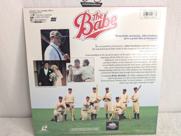 THE BABE (1992) John Goodman LaserDisc - Standard Edition - M/NM - Image 4