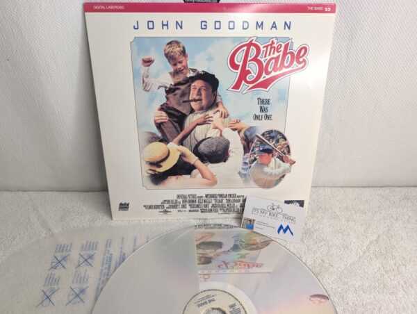 THE BABE (1992) John Goodman LaserDisc - Standard Edition - M/NM