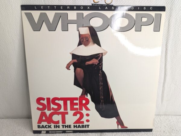 SISTER ACT 2: BACK IN THE HABIT (1993) Whoopi Goldberg LaserDisc - Letterbox Edition - M/M - Image 3