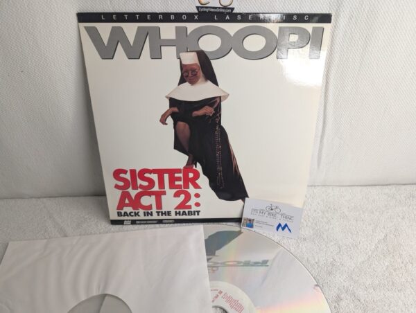 SISTER ACT 2: BACK IN THE HABIT (1993) Whoopi Goldberg LaserDisc - Letterbox Edition - M/M