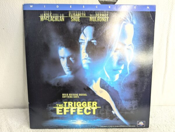 THE TRIGGER EFFECT (1996) Kyle MacLachlan LaserDisc - THX Widescreen Edition - M/VG+ - Image 5