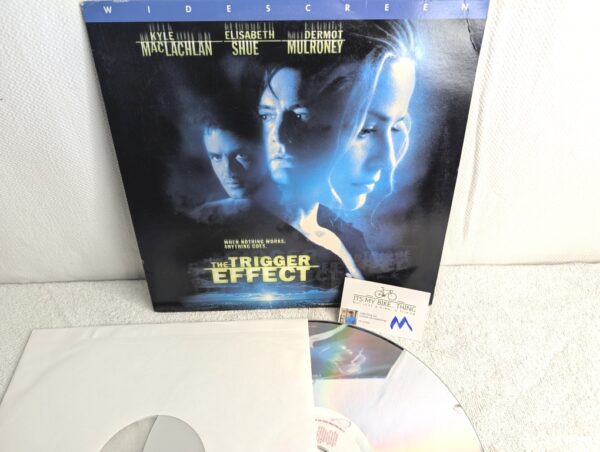 THE TRIGGER EFFECT (1996) Kyle MacLachlan LaserDisc - THX Widescreen Edition - M/VG+