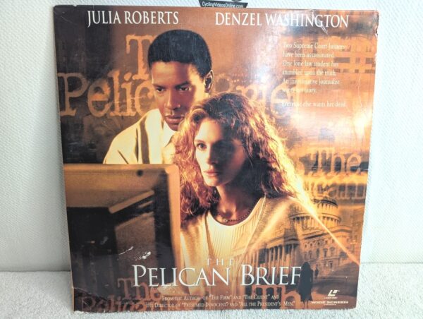 THE PELICAN BRIEF (1993) Julia Roberts LaserDisc - Widescreen Edition - VG+/G - Image 6