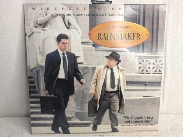 THE RAINMAKER (1997) Matt Damon LaserDisc - Widescreen Edition - M/VG+ - Image 6