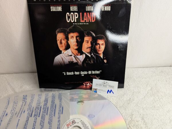 COP LAND (1997) Sylvester Stallone LaserDisc - Widescreen Edition (M/VG)