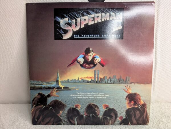 SUPERMAN II (1980) Christopher Reeve LaserDisc - Extended Play Edition  (VG/VG) - Image 7