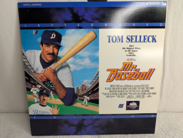 MR. BASEBALL (1992) Tom Selleck LaserDisc - Letterboxed Edition (M/M) - Image 5