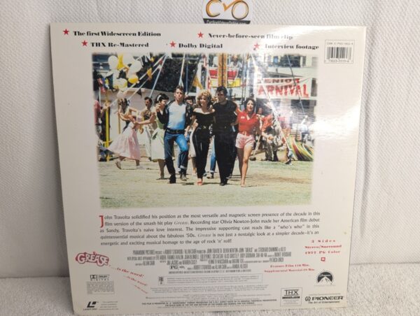 GREASE (1977) John Travolta LaserDisc - 20th Anniversary Widescreen Edition (M/NM) - Image 5