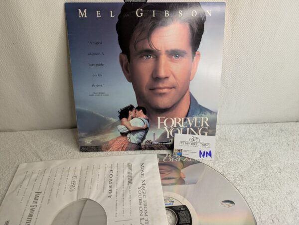 FOREVER YOUNG (1992) Mel Gibson LaserDisc | Dolby Surround Widescreen (NM/VG+)