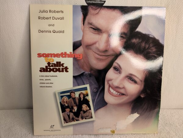 SOMETHING TO TALK ABOUT (1995) Julia Roberts LaserDisc | Digital Widescreen Edition (NM/F) - Image 6