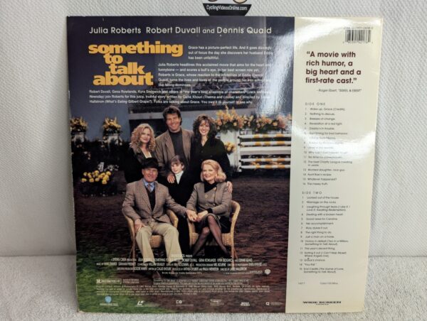 SOMETHING TO TALK ABOUT (1995) Julia Roberts LaserDisc | Digital Widescreen Edition (NM/F) - Image 5