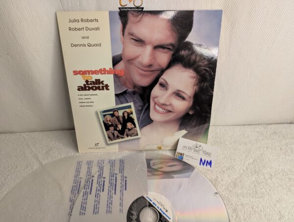 SOMETHING TO TALK ABOUT (1995) Julia Roberts LaserDisc | Digital Widescreen Edition (NM/F)