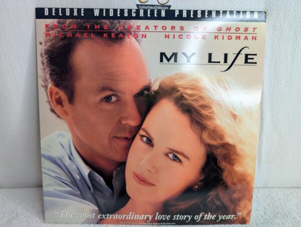 MY LIFE (1993) Michael Keaton LaserDisc | Dolby Surround Letterbox Edition (M/NM) - Image 5